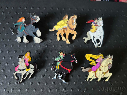 Disney princess riding - disney, horse