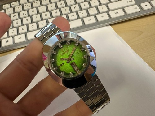 Vintage omax crystal green - crystal,