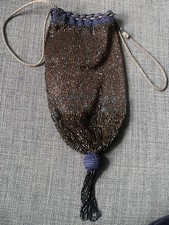 Genuine Art Deco Flapper Navy