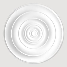 Ceiling rose polyurethane - rose,