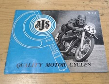 original vintage 1955 AJS