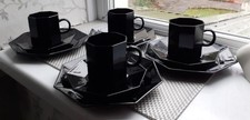 4 Arcoroc Trios  Octagonal
