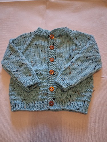 Hand knitted baby - knitted, cardigan
