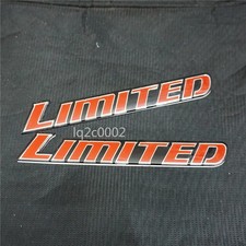 2x 3D LIMITED Glossy Red