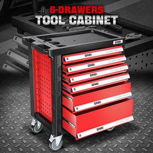 Drawer plastic top rolling - 6-drawer,