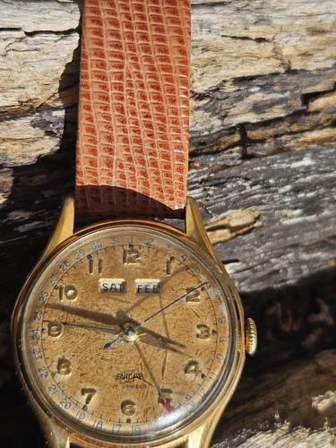 Vintage enicar triple - vintage, calendar