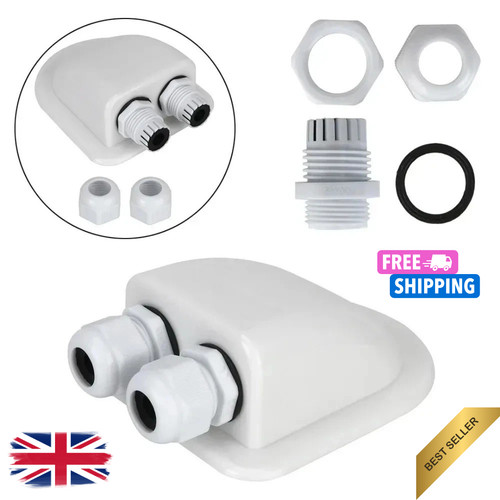 Waterproof dual cable entry - cable,