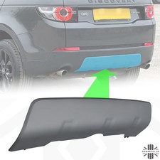Rear bumper tow eye cover