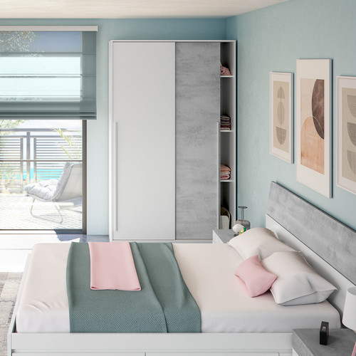 Top door sliding wardrobe - 2,