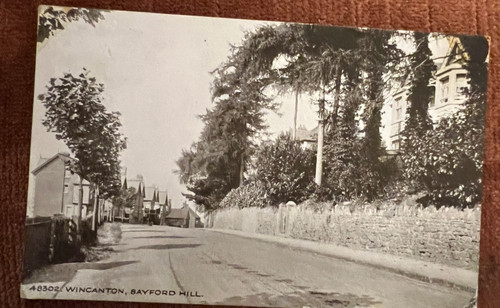 Vintage postcard wincanton - postcard,