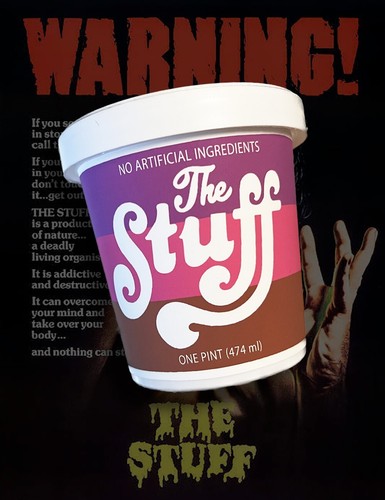 The stuff pint movie prop - pint,
