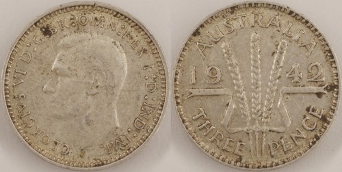 Australia 1942 pence - (m),