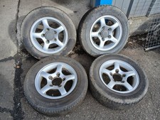 SUZUKI JIMNY OZ ALLOY WHEELS ALLOYS AND TYRES SET X4 205/65/15 15" INCH ~