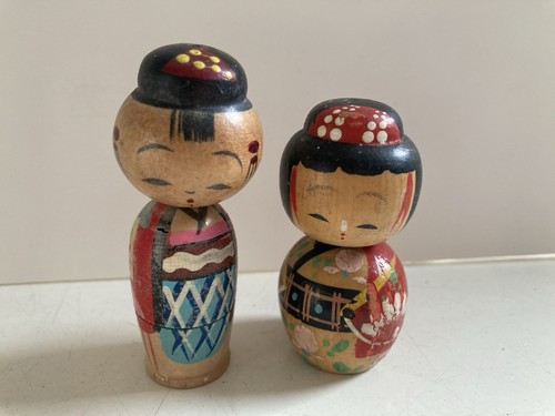Vintage japanese kokeshi - japanese, dolls