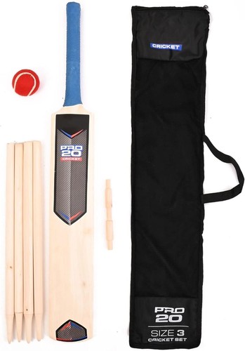 Junior cricket wooden - cricket, set