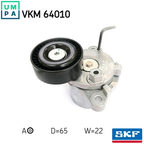 Belt tensioner vribbed - vribbed,