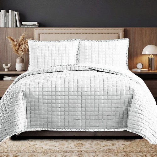Pcs quilted bedspread bed - pcs,