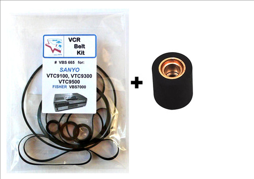 Vcr belt kit for sanyo - kit,