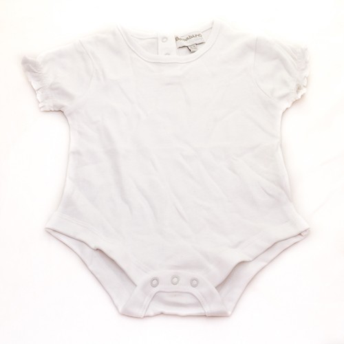 Baby girl white plain - white,
