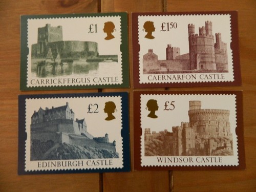 1993 castles definitives phq - 1993,