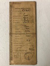 1932 Morris Major Black Saloon  GY 7687.  RF60 Log Book Vintage 