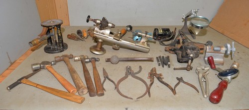 Jewelers tool lot boley - lot, lathe
