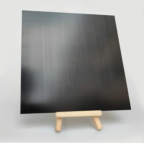 Black brushed anodized - brushed,