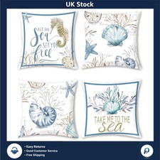 Coastal Ocean Themed Velvet