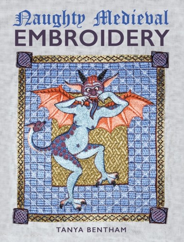 Naughty medieval embroidery - embroidery, by