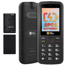 AGM M9 Rugged Basic Cell Phone, 4G Feature Phone, Simple Mobile Phones, IP68/IP6