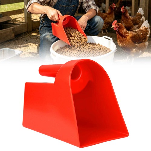 Large plastic grain scoop - large,