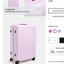 Marks & Spencer large lilac