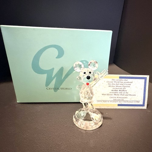 Crystal world mickey - crystal,