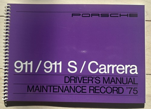 1975 porsche 911 carrera 911s - porsche,