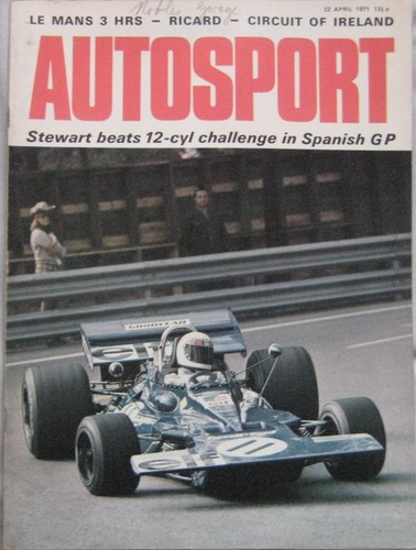 Autosport magazine april - autosport,