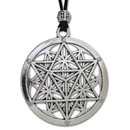 Merkaba pendant flower life - of,