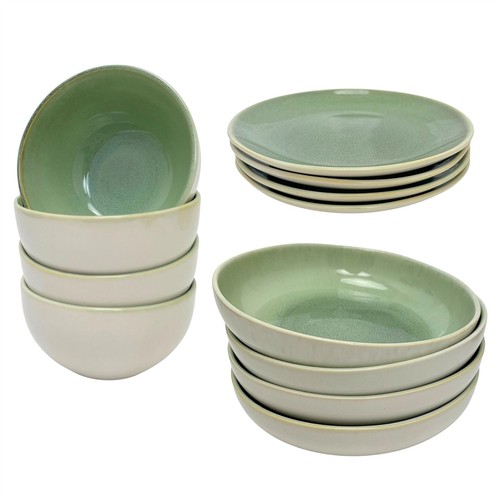 Piece green stoneware - piece,