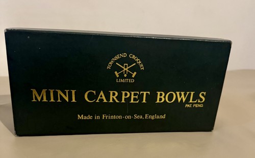 Mini carpet bowls townsend - bowls,