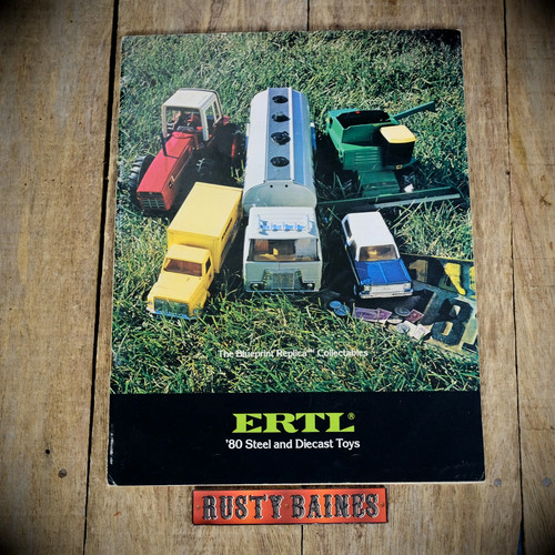 Vintage ertl steel diecast - vintage,