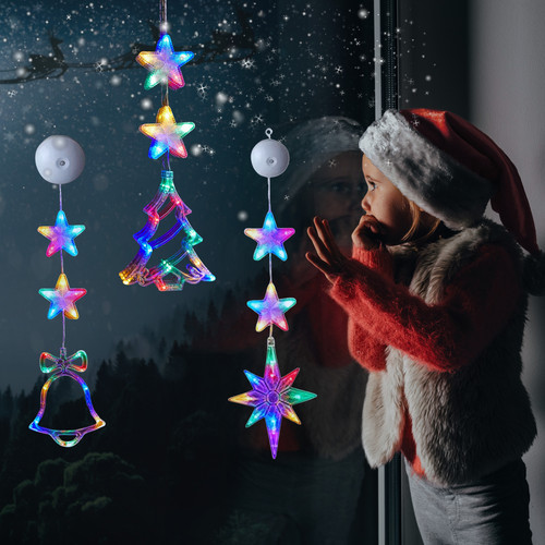 3pcs christmas led hanging - 1-3pcs,