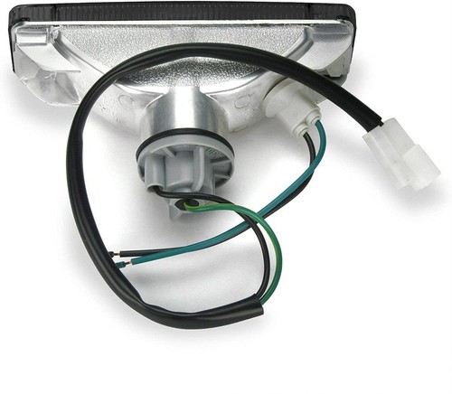 Smoked front bumper - front, turn