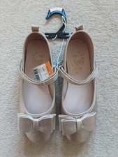 Girls Matalan Glittery Gold