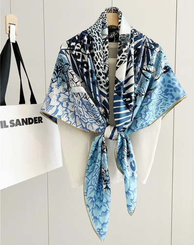 Mulberry silk scarf shawl wrap - mulberry,