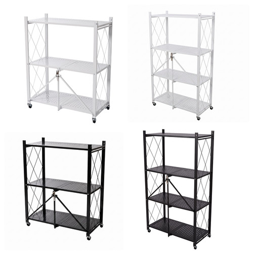 Folding kitchen storage shelf - folding,