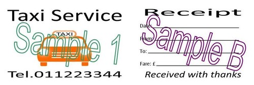 Business cards receipt 50 - business, /