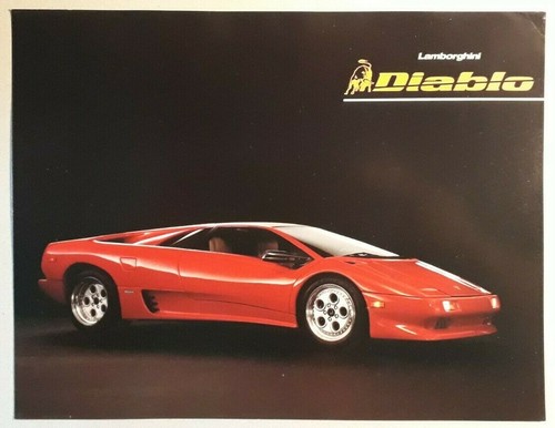 Lamborghini diablo leaflet - diablo, 5.7