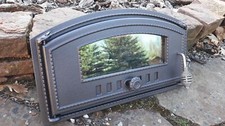 Cast iron pizza oven - iron, with