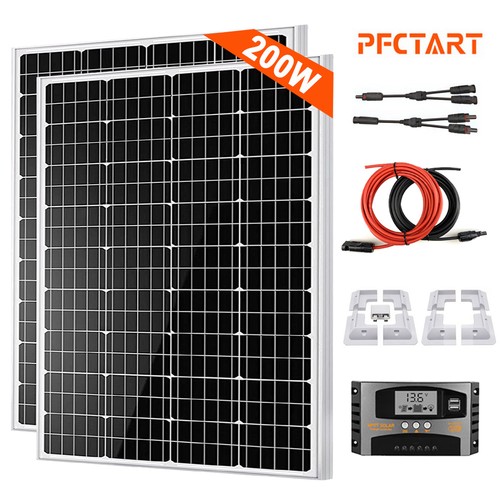 200w 12v solar panel kit - solar,