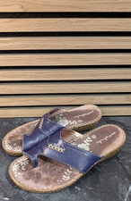 Women's Moshulu Leather Slip-On Comfort Sandals Sliders UK 5 EU 38