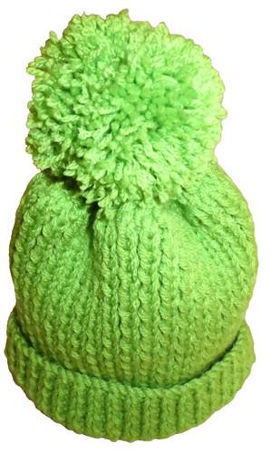 Brand new hand knitted bobble - knitted,